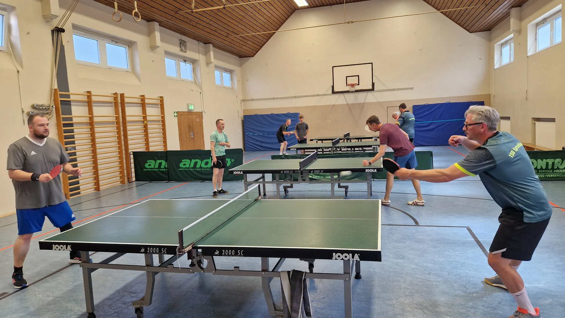 Vereinsmoment der TSG Sprockhövel Tischtennis, Bild 1